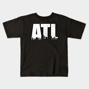 Atlanta Skyline - ATL Kids T-Shirt